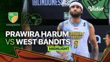 Highlights | Prawira Harum Bandung vs West Bandits Solo | IBL Tokopedia 2023