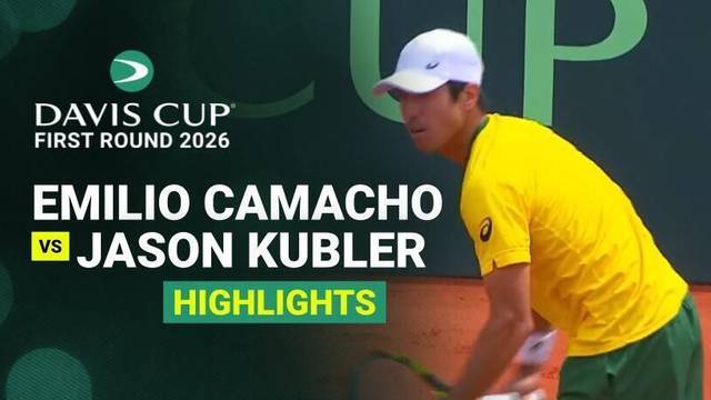 Emilio Camacho (ECU) vs Jason Kubler (AUS) - Highlight | Davis Cup 2026