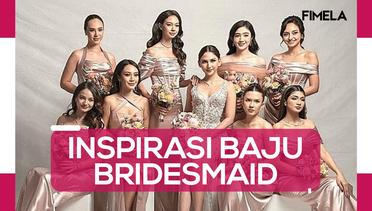 10 Inspirasi Baju Bridesmaid Pernikahan Jessica Mila dengan Dress