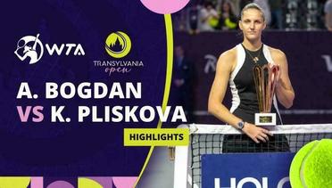 Final: Ana Bogdan vs Karolina Pliskova - Highlights | WTA Transylvania Open 2024