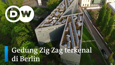 DW BirdsEye - Gedung Zig Zag Berlin terkenal: Museum Yahudi