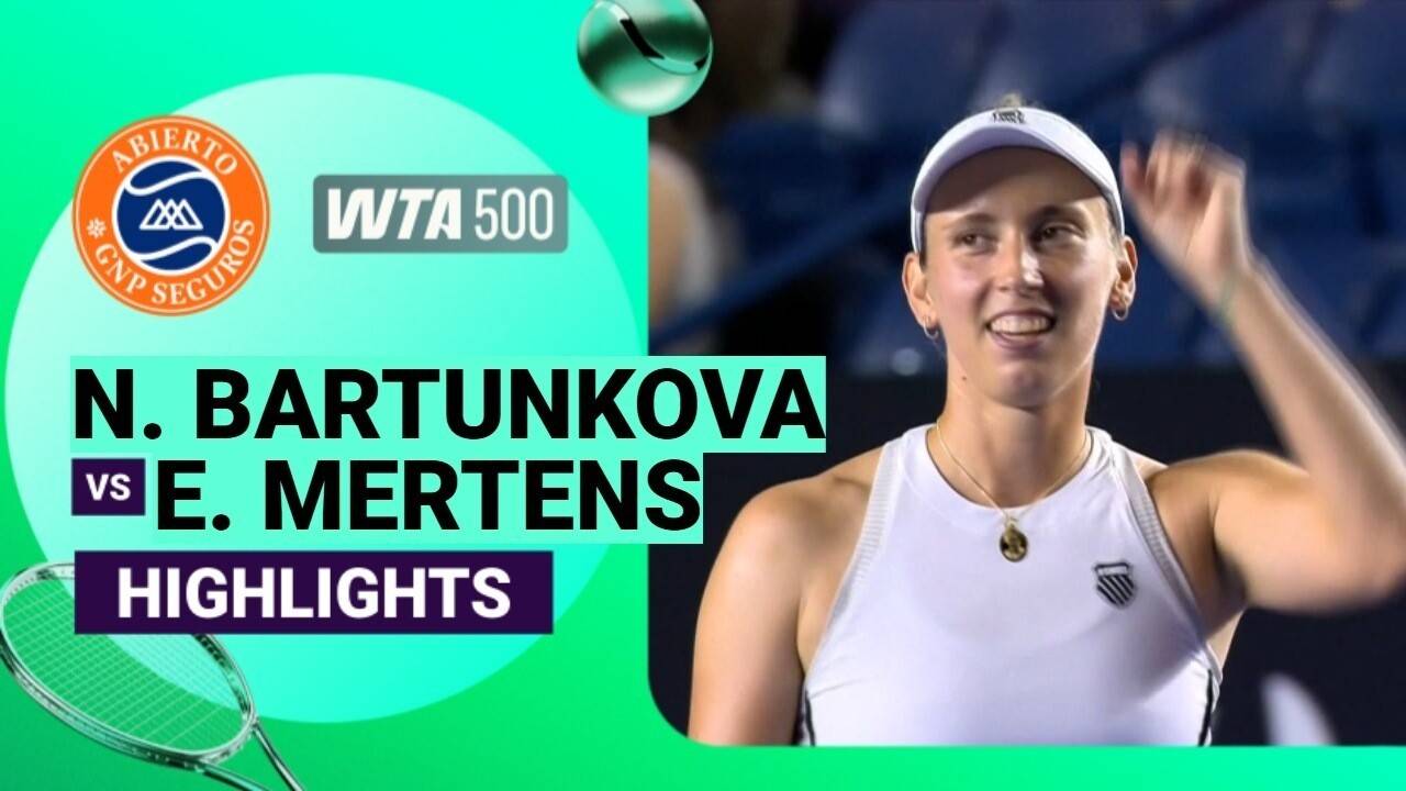 Semifinal - WTA 500: Abierto GNP Seguros 2026