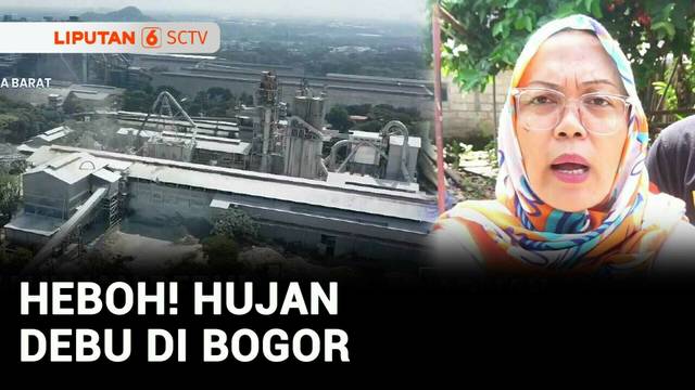 Hujan Debu Putih di Bogor, Warga Terancam Alami ISPA | Liputan 6