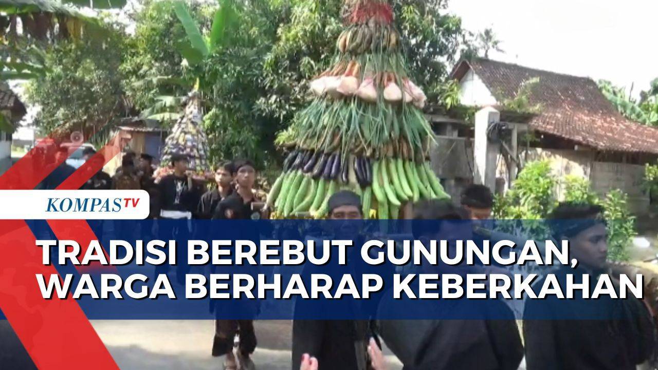 Haul Kiai Abdul Qohhar, Warga Bayat Klaten Gelar Kirab dan Berebut Gunungan Hasil Bumi - Kompas TV
