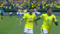 Gol Kedua Datang dari Tendangan Savinho Untuk Brazil!! | Copa America 2024