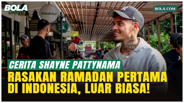 Pemain Persija Shayne Pattynama Cerita Pengalaman Ramadan Pertamanya di Indonesia