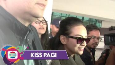 Kiss Pagi - TERBEBAS! Vanessa Angel Bungkam saat Diberondong Pertanyaan