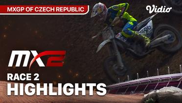 MX2 Race 2 - 2024 MXGP Of Czech Republic - Highlights | MXGP 2024