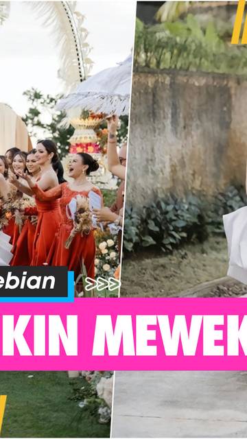Gelar Resepsi Di Bali, Mahalini & Rizky Febian Sampaikan Wedding Speech Sambil Berderai Air Mata