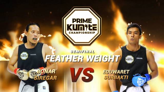 Semifinal 2 Featherweight: Bonar Siregar vs Eduwaret Surbakti