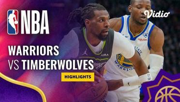 Golden States Warriors vs Minnesota Timberwolves - Highlights | NBA Regular Season 2023/24