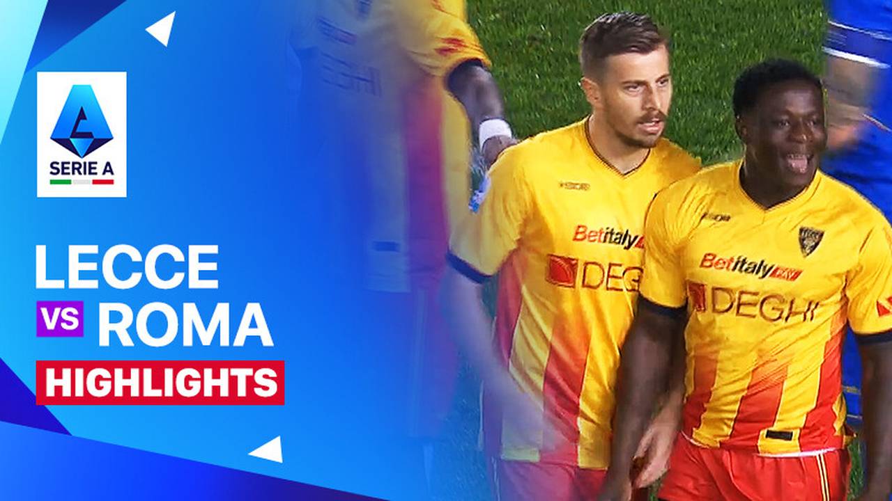 Lecce vs Roma - Highlight | Serie A 2025/26
