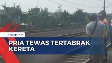 Pamit ke Tukang Urut, Seorang Pria Tewas Tertabrak Kereta di Kawasan Cipinang Jakarta Timur