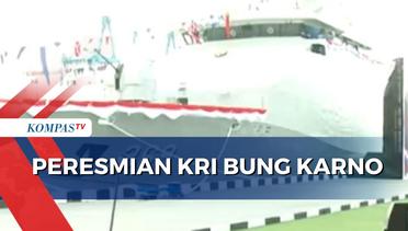 Megawati dan Panglima TNI Resmikan KRI Bung Karno 369 di Tanjung Priok Jakarta Utara