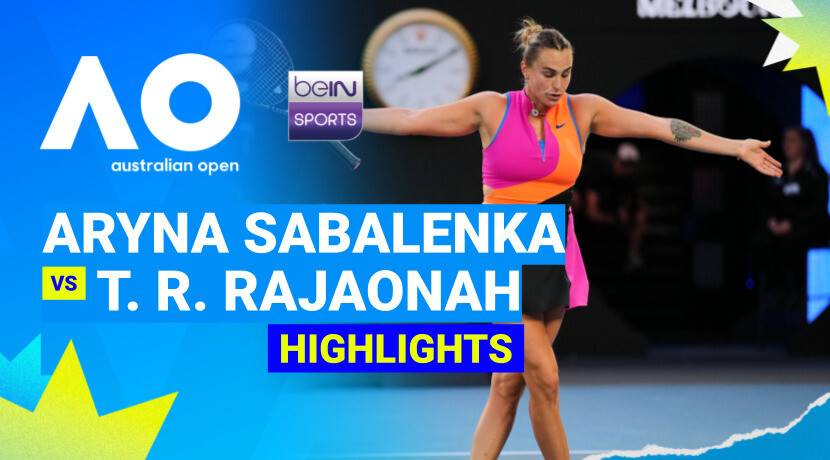 Aryna Sabalenka (BLR) vs Tiantsoa Rakotomanga Rajaonah (FRA) - Women's Singles Round 1 | Australian Open 2026