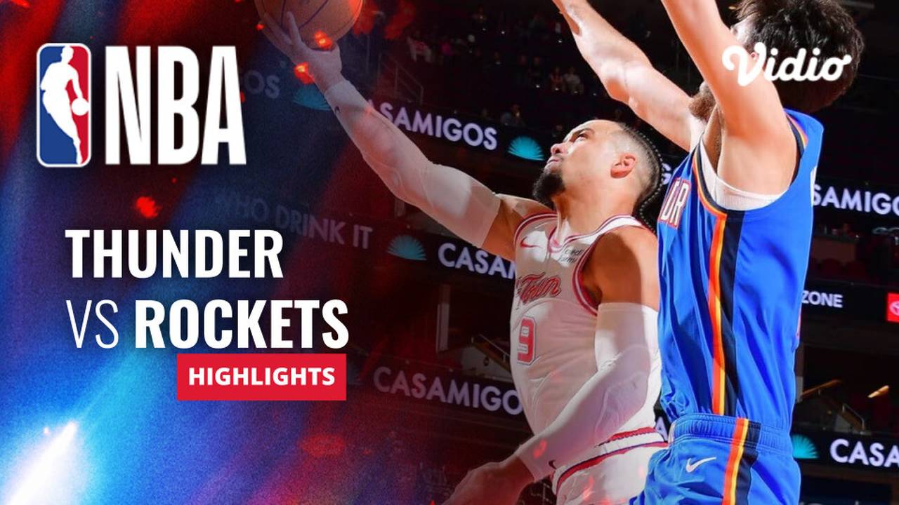 Oklahoma City Thunder vs Houston Rockets Highlights NBA Regular Season 2023/24 Vidio