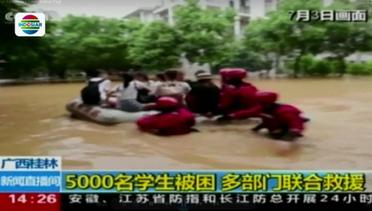 Banjir Menerjang China, 56 Orang Tewas  - Fokus Pagi