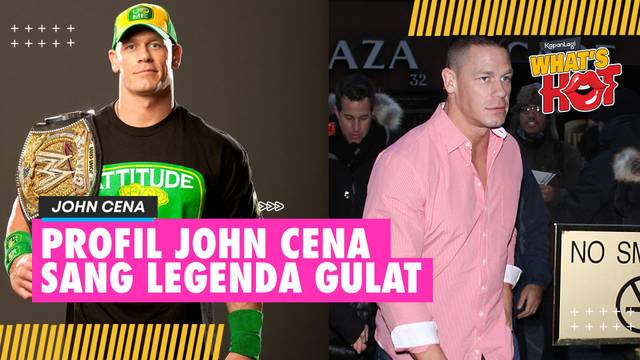 Profil John Cena Sang Legenda Gulat WWE, Kini Jadi Aktor Papan Atas Hollywood