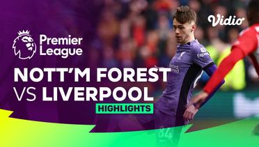 Nottingham Forest vs Liverpool - Highlights | Premier League 23/24