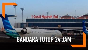 Nyepi, Bandara I Gusti Ngurah Rai Tutup 24 Jam