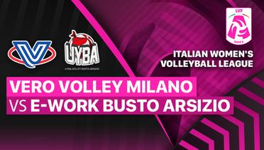 Full Match | Vero Volley Milano vs E-Work Busto Arsizio | Italian Women's Serie A1 Volleyball 2022/23