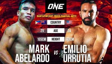 CRAZY FLYING ELBOW Mark Abelardo vs. Emilio Urrutia | Full Fight