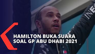 Buka Suara, Hamilton Merasa Dicurangi pada GP Abu Dhabi 2021
