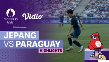 Jepang vs Paraguay - Sepak Bola Putra -  Highlights | Olympic Games Paris 2024