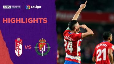 Match Highlight | Granada 2 vs 1 Valladolid | LaLiga Santander 2020