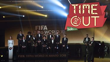 Time Out: Barcelona-Real Madrid Dominasi FIFA / FIFPro World 2015