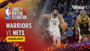 Golden State Warriors vs Brooklyn Nets - Highlights | NBA Regular Season 2023/24
