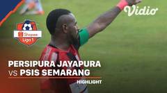 Highlights - Persipura Jayapura 2 vs 0 PSIS Semarang | Shopee Liga 1 2020
