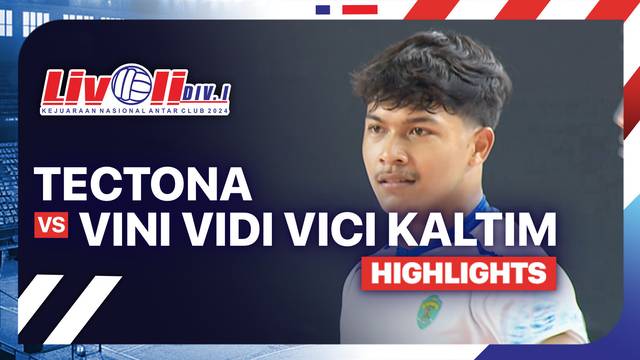 Putra: Tectona vs Vini Vidi Vici Kaltim - Babak 16 Besar - Highlights | Livoli Divisi 1 2024