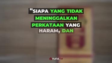 Puasa Yang Sia Sia – Poster Dakwah Yufid TV