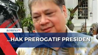 Reshuffle Kabinet, Menko Airlangga: Hak Prerogatif Presiden
