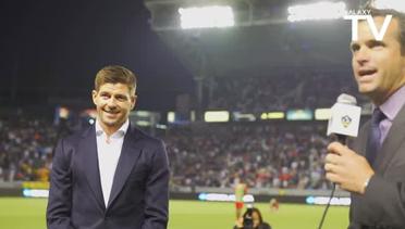 LA Galaxy Perkenalkan Gerrard Saat Jeda Pertandingan