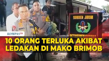 [FULL] Penjelasan Kapolda Jatim usai Ledakan di Mako Brimob Surabaya, 10 Anggota Terluka