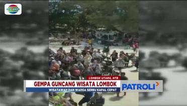 Tim SAR Berhasil Evakuasi Ribuan Wisatawan Lokal dan Mancanegara di 3 Gili Lombok - Patroli