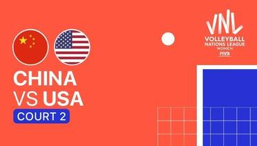 Full Match | VNL WOMEN'S - China vs USA | Volleyball Nations League 2021