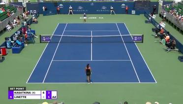 Match Highlights | Daria Kasatkina 2 vs 1 Magda Linette | WTA Mubadala Silicon Valley Classic 2021