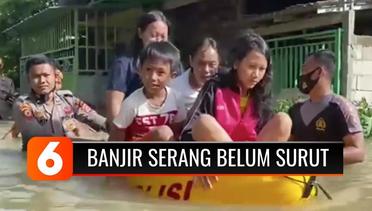 Banjir di Serang Belum juga Surut, Malah Semakin Meluas ke Sejumlah Wilayah di Banten | Liputan 6