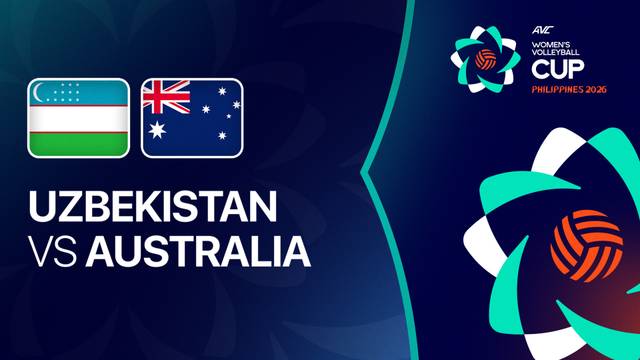 Uzbekistan vs Australia - Full Match | AVC Women's Cup 2026