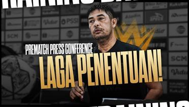 PIALA PRESIDEN 2022 | PREMATCH PRESS CONFERENCE - PSS SLEMAN VS DEWA UNITED FC