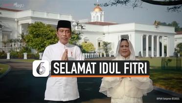 Jokowi Ucapkan Selamat Idul Fitri, Semoga Jadi Momentum Menang Lawan Covid-19