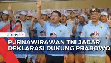 Diusung Mantan KSAD Dudung,  Purnawirawan TNI Jabar Deklarasi Dukung Prabowo-Gibran