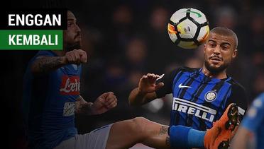Gelandang Inter Milan Enggan Kembali ke Barcelona