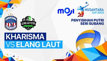 Putri: Kharisma Premium vs Elang Laut - Full Math | Nusantara Cup 2024