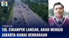 Live Report: Tol Cikampek Lancar, Arah Menuju Jakarta Ramai Kendaraan | Fokus