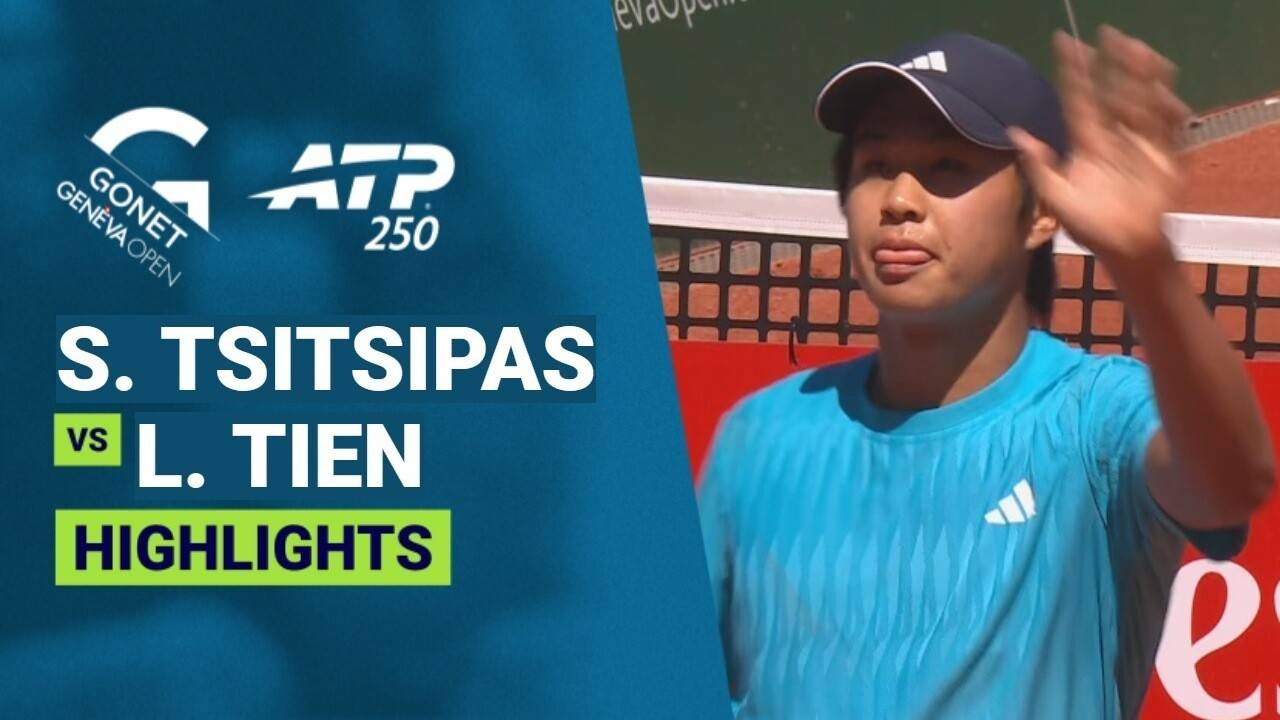 Stefanos Tsitsipas vs Learner Tien - Round 2 | ATP 250: Gonet Geneva Open 2026