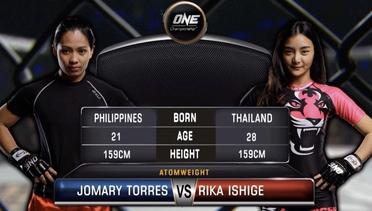 Jomary Torres vs. Rika Ishige | Full Fight Replay